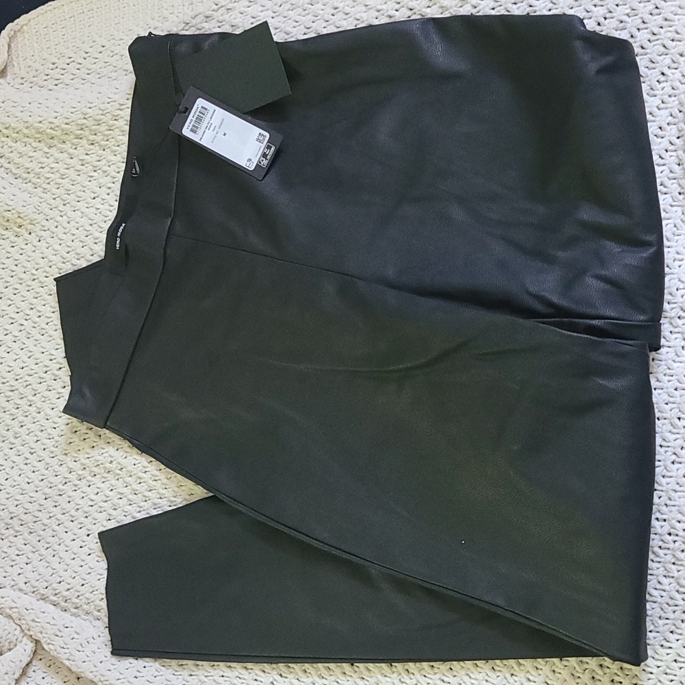 Vero Moda leather style leggings